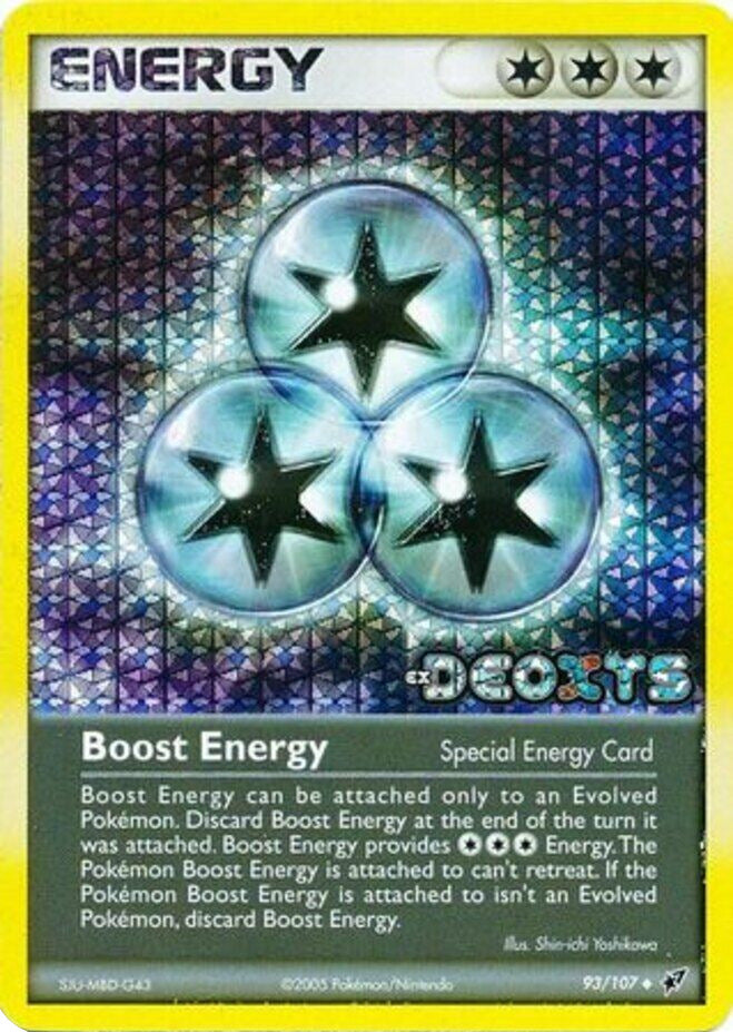 Boost Energy (93/107) (Stamped) [EX: Deoxys] | Gear Gaming Fayetteville