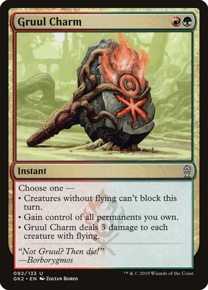 Gruul Charm [Ravnica Allegiance Guild Kit] | Gear Gaming Fayetteville