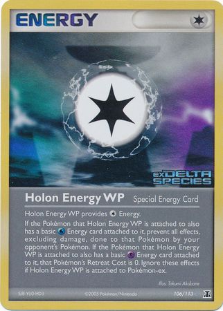 Holon Energy WP (106/113) (Stamped) [EX: Delta Species] | Gear Gaming Fayetteville