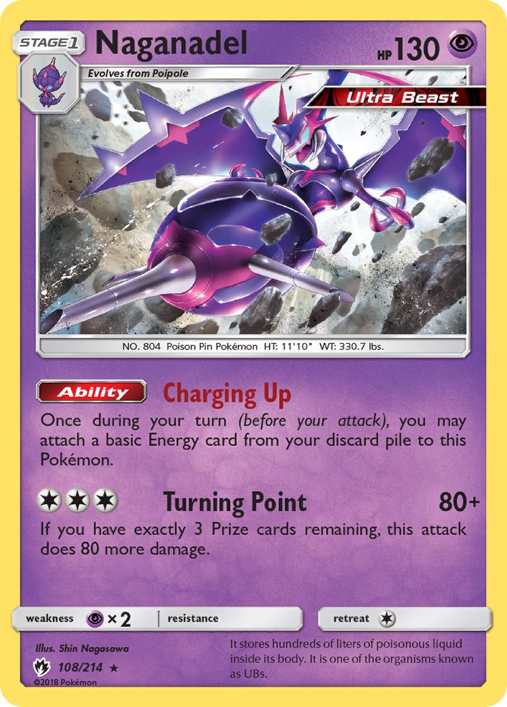 Naganadel(108/214) (Theme Deck Exclusive) [Sun & Moon: Lost Thunder] | Gear Gaming Fayetteville