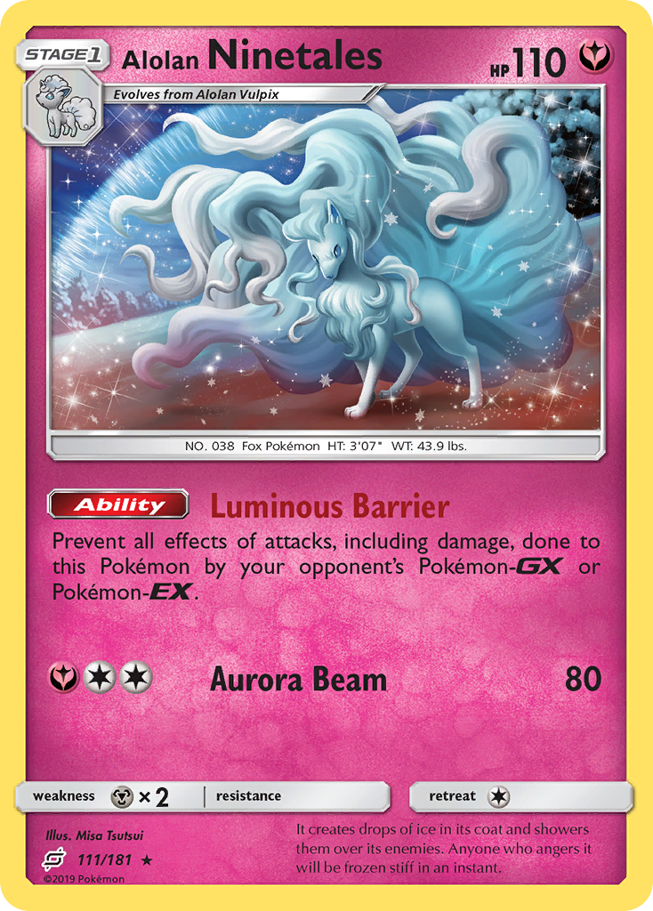 Alolan Ninetales (111/181) [Sun & Moon: Team Up] | Gear Gaming Fayetteville