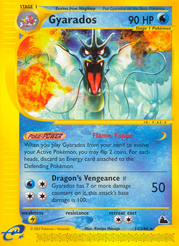 Gyarados (11/144) [Skyridge] | Gear Gaming Fayetteville