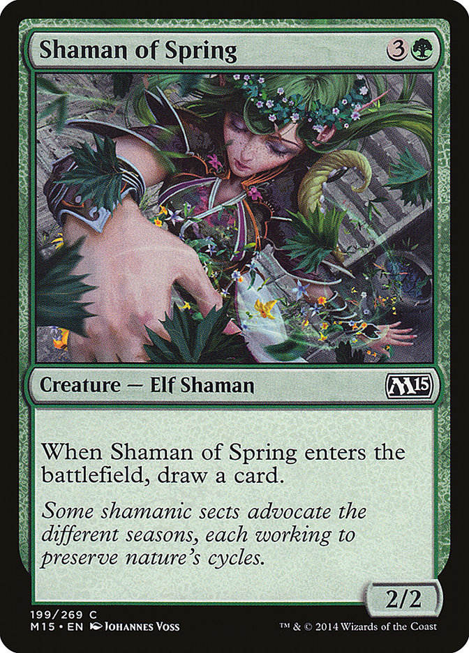 Shaman of Spring [Magic 2015] | Gear Gaming Fayetteville