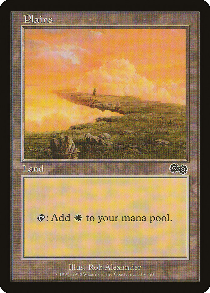Plains (333) [Urza's Saga] | Gear Gaming Fayetteville