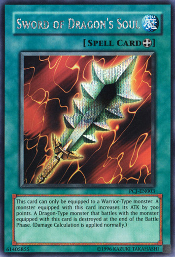 Sword of Dragon's Soul [PCJ-EN003] Prismatic Secret Rare | Gear Gaming Fayetteville