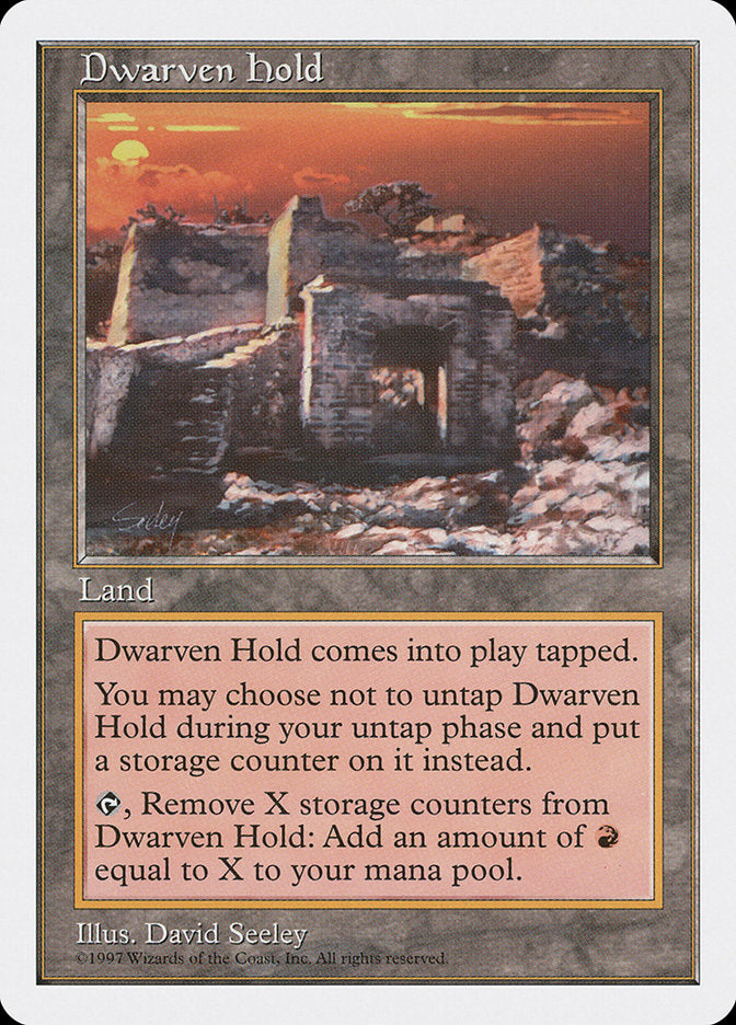 Dwarven Hold [Fifth Edition] | Gear Gaming Fayetteville
