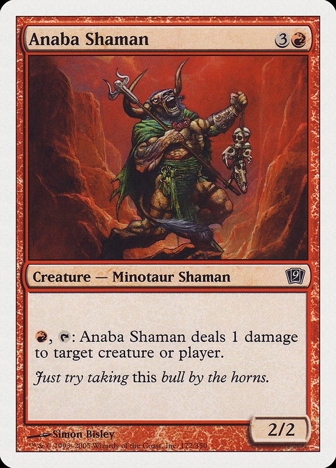 Anaba Shaman [Ninth Edition] | Gear Gaming Fayetteville