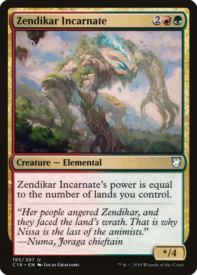 Zendikar Incarnate [Commander 2018] | Gear Gaming Fayetteville