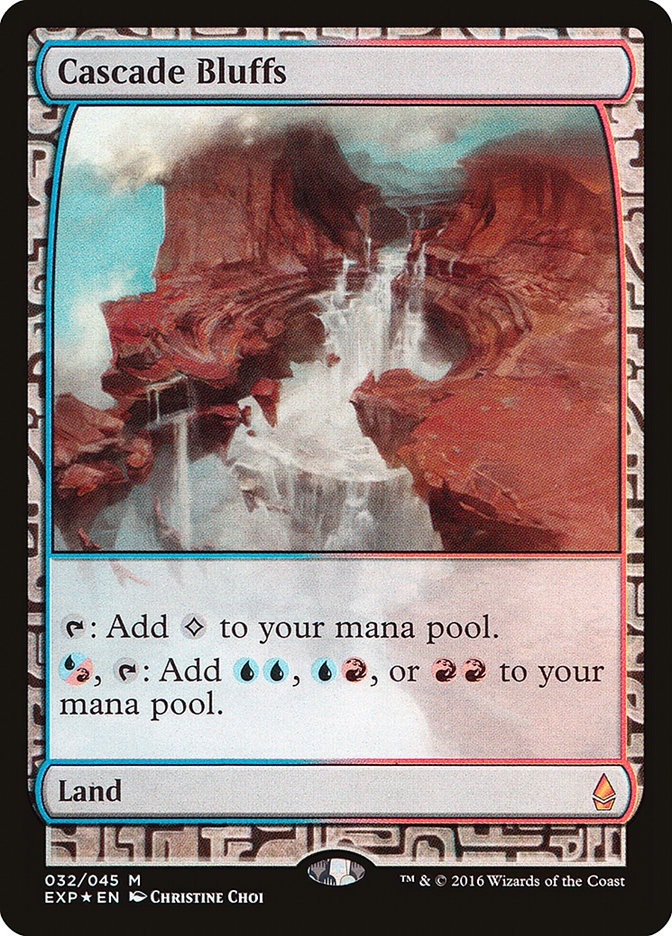 Cascade Bluffs [Zendikar Expeditions] | Gear Gaming Fayetteville