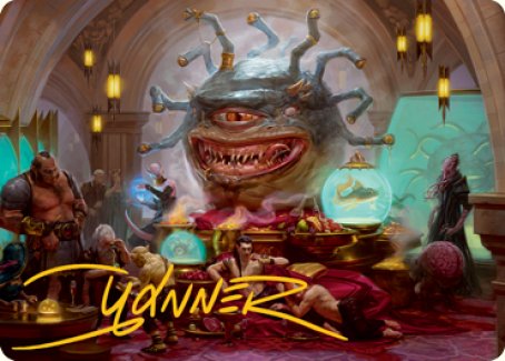 Xanathar, Guild Kingpin Art Card (Gold-Stamped Signature) [Dungeons & Dragons: Adventures in the Forgotten Realms Art Series] | Gear Gaming Fayetteville