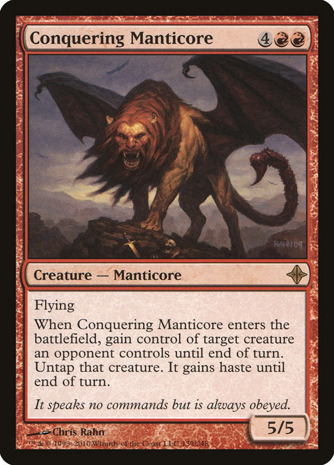 Conquering Manticore [Rise of the Eldrazi] | Gear Gaming Fayetteville