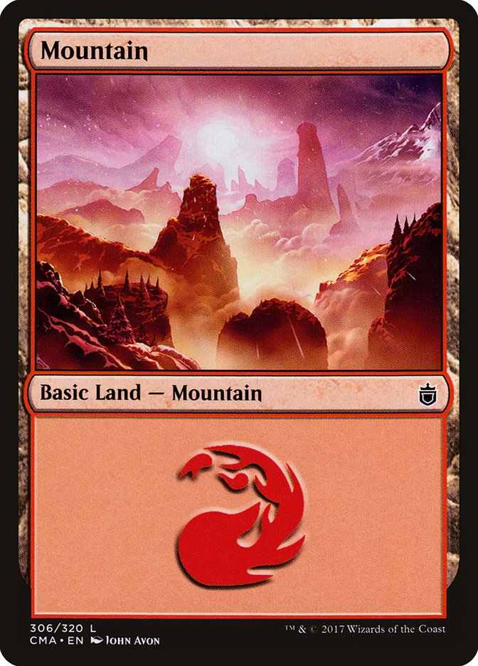 Mountain (306) [Commander Anthology] | Gear Gaming Fayetteville