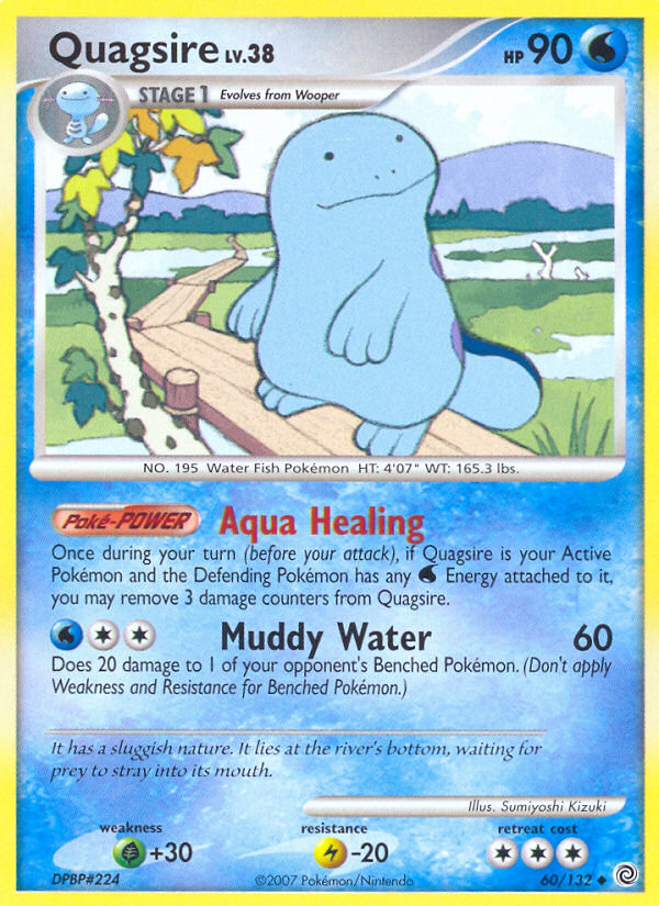 Quagsire (60/132) [Diamond & Pearl: Secret Wonders] | Gear Gaming Fayetteville