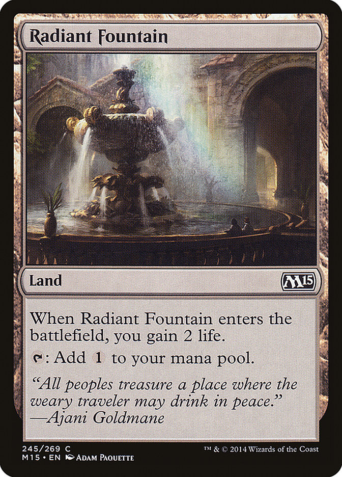 Radiant Fountain [Magic 2015] | Gear Gaming Fayetteville