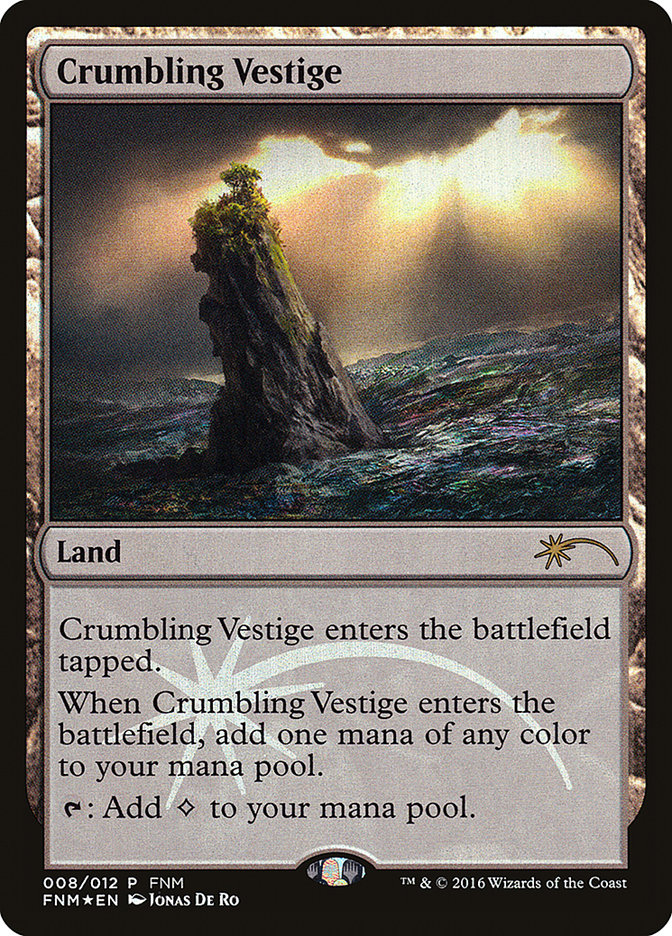 Crumbling Vestige [Friday Night Magic 2016] | Gear Gaming Fayetteville