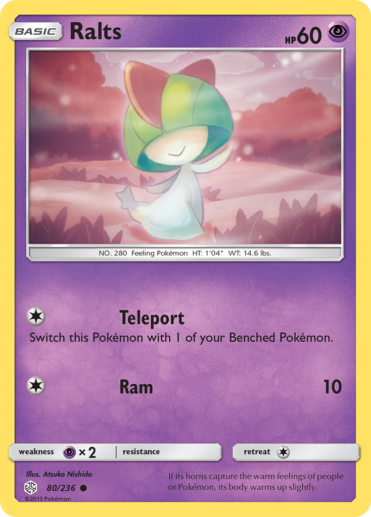 Ralts (80/236) [Sun & Moon: Cosmic Eclipse] | Gear Gaming Fayetteville