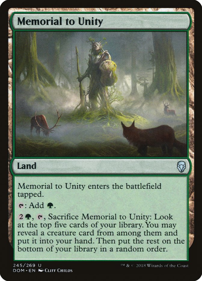 Memorial to Unity [Dominaria] | Gear Gaming Fayetteville