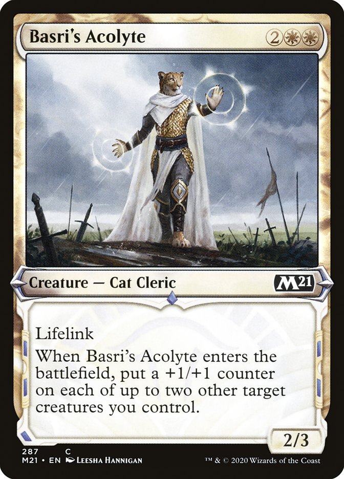 Basri's Acolyte (Showcase) [Core Set 2021] | Gear Gaming Fayetteville