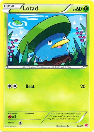 Lotad (23/30) [XY: Trainer Kit 2 - Latias] | Gear Gaming Fayetteville