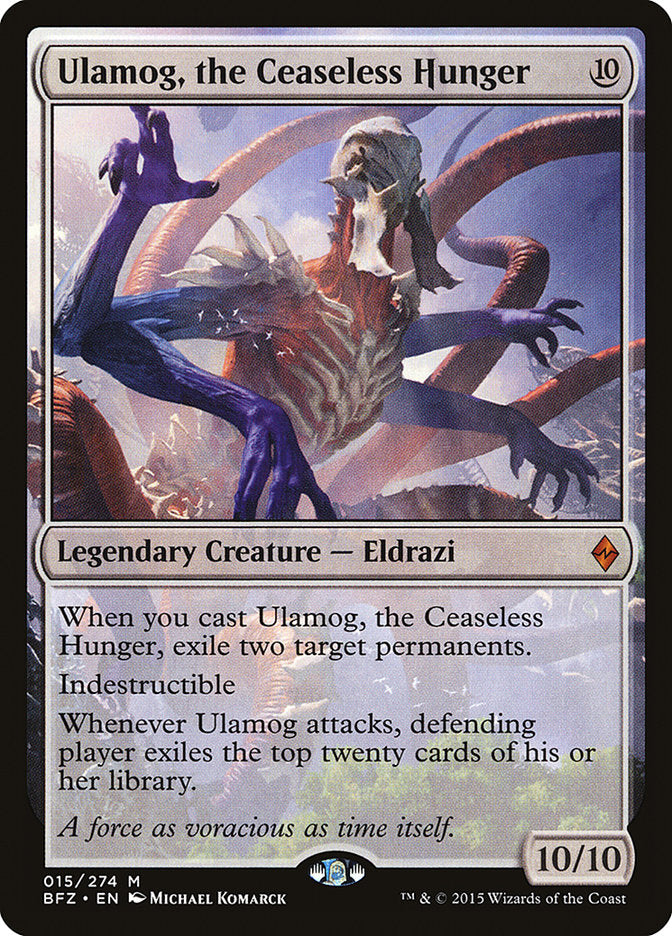 Ulamog, the Ceaseless Hunger [Battle for Zendikar] | Gear Gaming Fayetteville