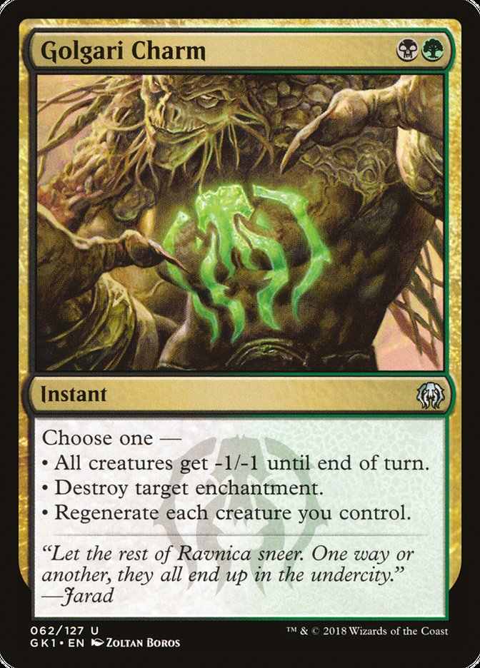Golgari Charm [Guilds of Ravnica Guild Kit] | Gear Gaming Fayetteville