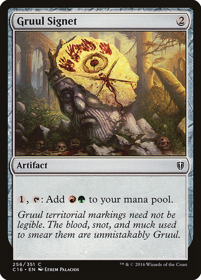 Gruul Signet [Commander 2016] | Gear Gaming Fayetteville