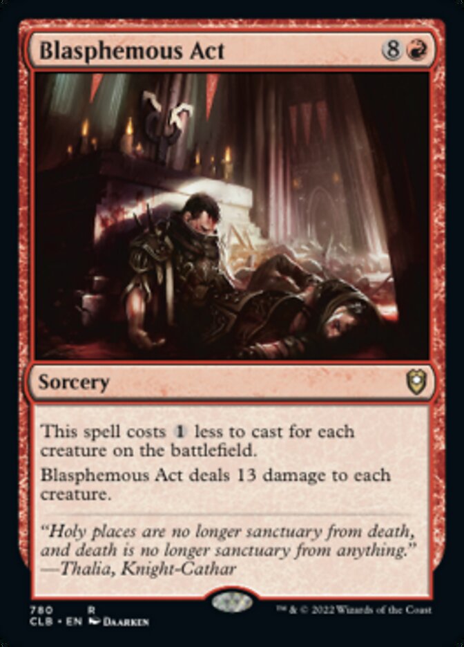 Blasphemous Act [Commander Legends: Battle for Baldur's Gate] | Gear Gaming Fayetteville