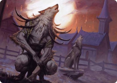 Lord of the Ulvenwald Art Card [Innistrad: Midnight Hunt Art Series] | Gear Gaming Fayetteville