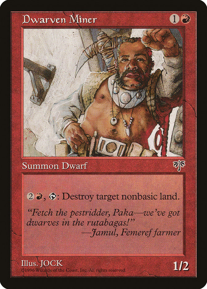 Dwarven Miner [Mirage] | Gear Gaming Fayetteville