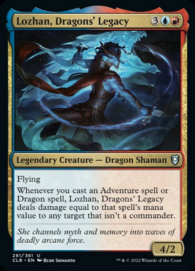 Lozhan, Dragons' Legacy [Commander Legends: Battle for Baldur's Gate] | Gear Gaming Fayetteville
