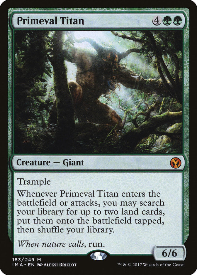 Primeval Titan [Iconic Masters] | Gear Gaming Fayetteville