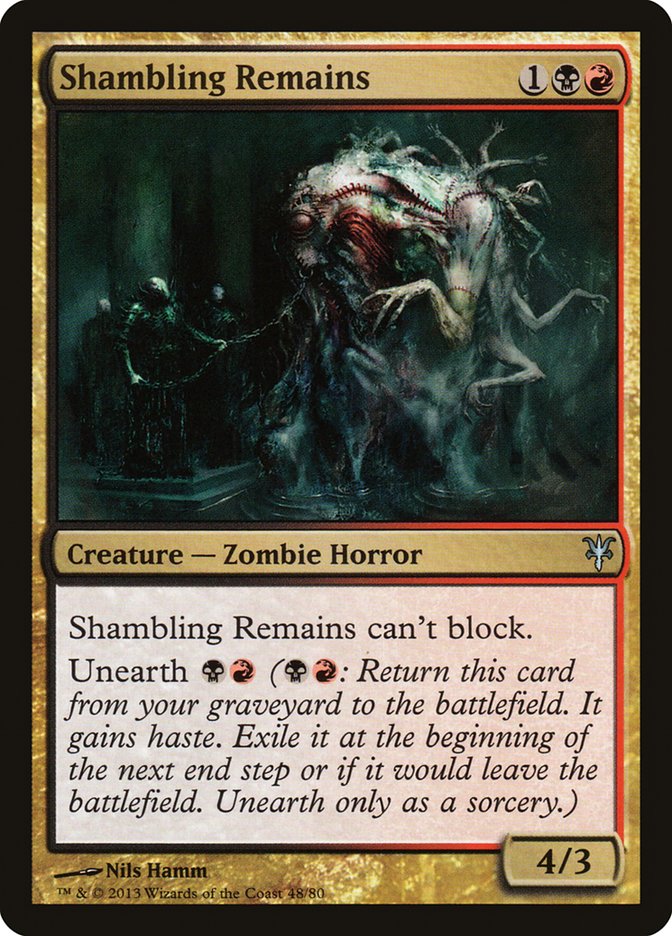 Shambling Remains [Duel Decks: Sorin vs. Tibalt] | Gear Gaming Fayetteville