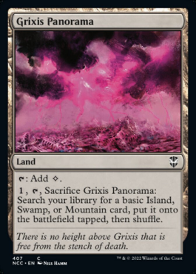 Grixis Panorama [Streets of New Capenna Commander] | Gear Gaming Fayetteville