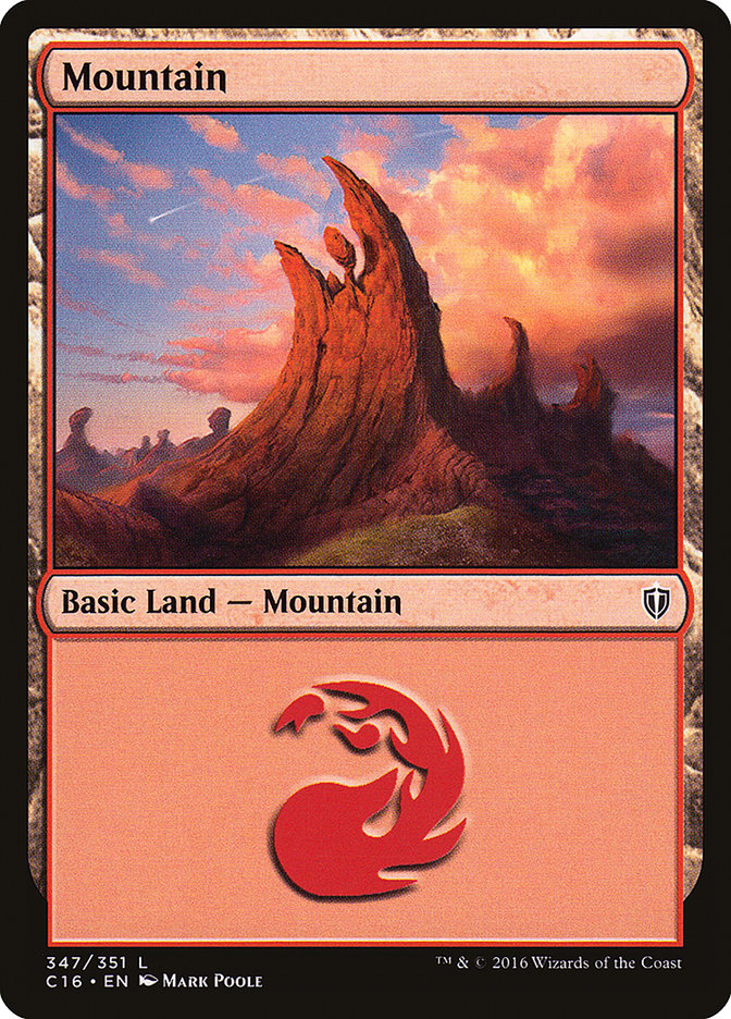 Mountain (347) [Commander 2016] | Gear Gaming Fayetteville