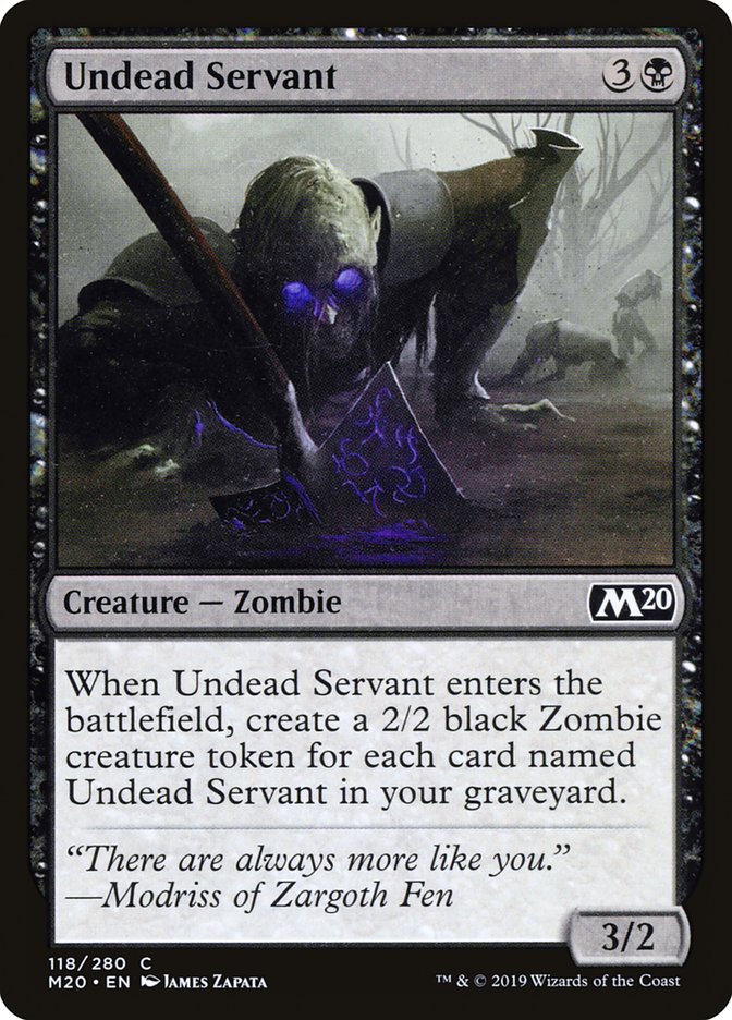 Undead Servant [Core Set 2020] | Gear Gaming Fayetteville