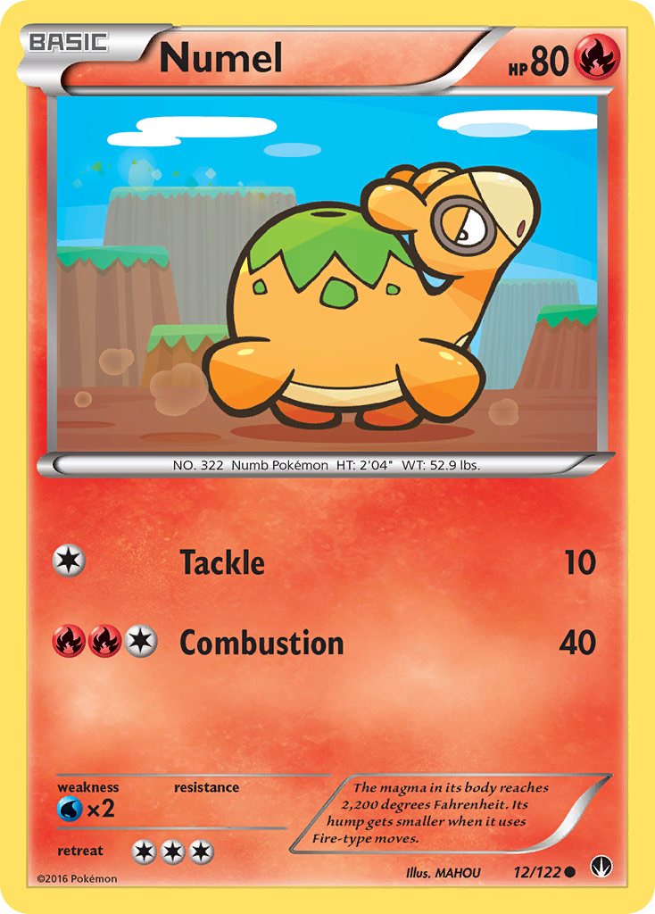 Numel (12/122) [XY: BREAKpoint] | Gear Gaming Fayetteville