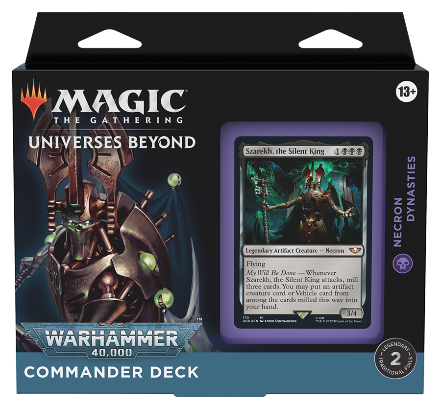 Warhammer 40,000 - Commander Deck (Necron Dynasties) | Gear Gaming Fayetteville