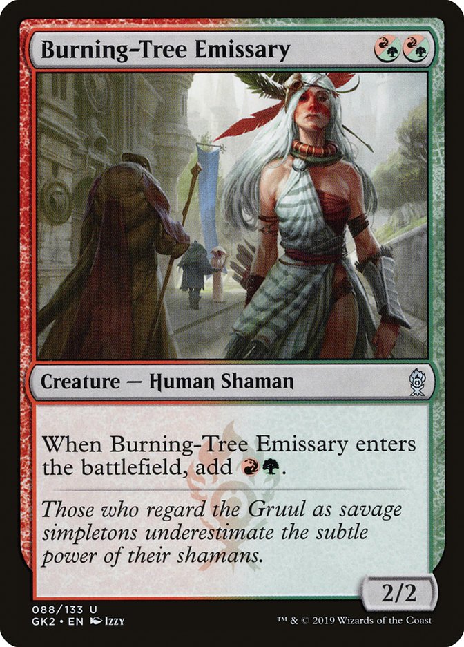 Burning-Tree Emissary [Ravnica Allegiance Guild Kit] | Gear Gaming Fayetteville