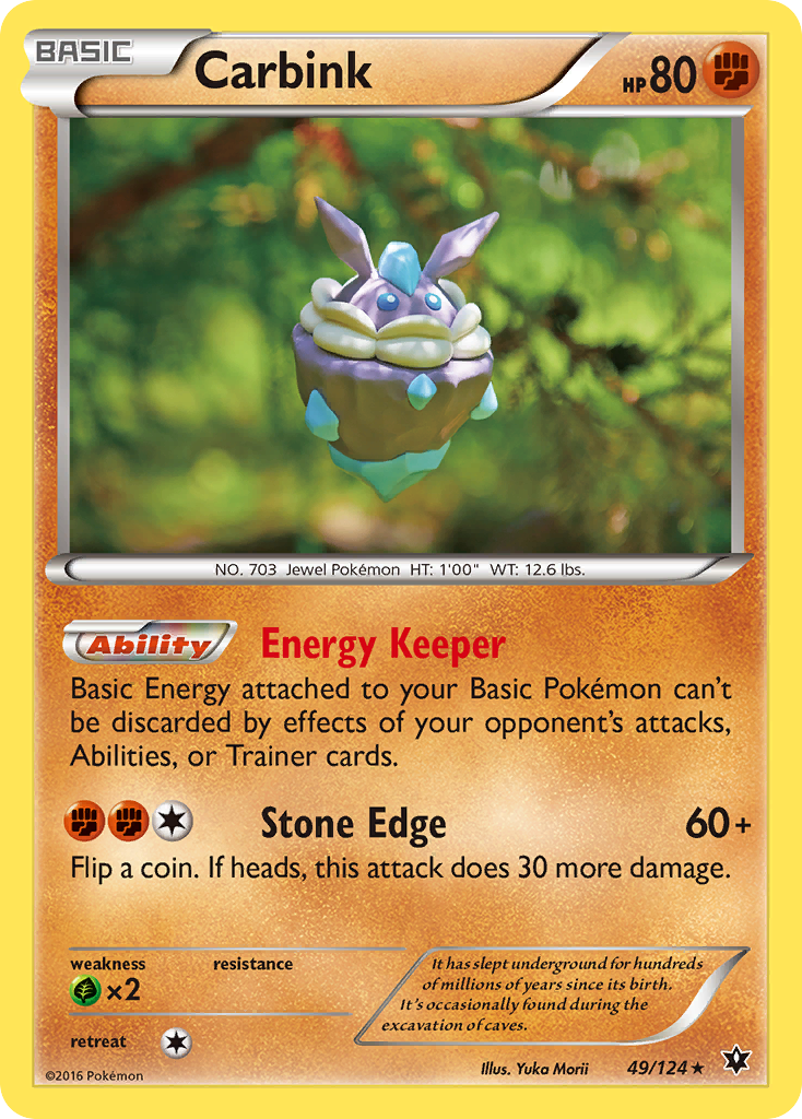 Carbink (49/124) [XY: Fates Collide] | Gear Gaming Fayetteville