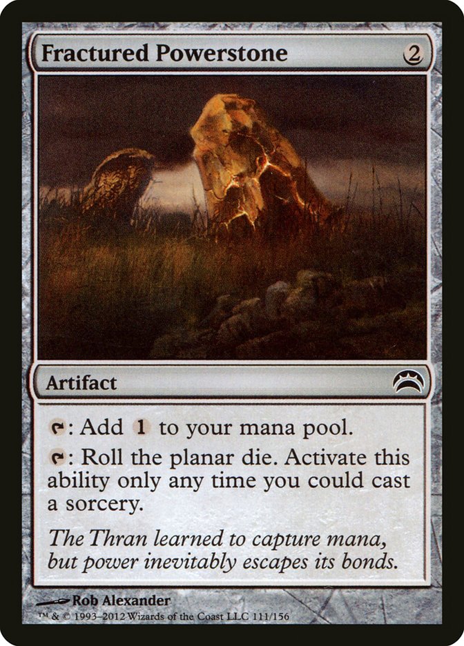 Fractured Powerstone [Planechase 2012] | Gear Gaming Fayetteville