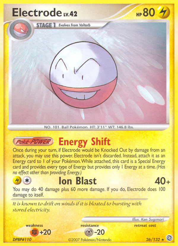 Electrode (26/132) [Diamond & Pearl: Secret Wonders] | Gear Gaming Fayetteville