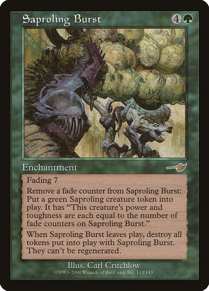 Saproling Burst [Nemesis] | Gear Gaming Fayetteville