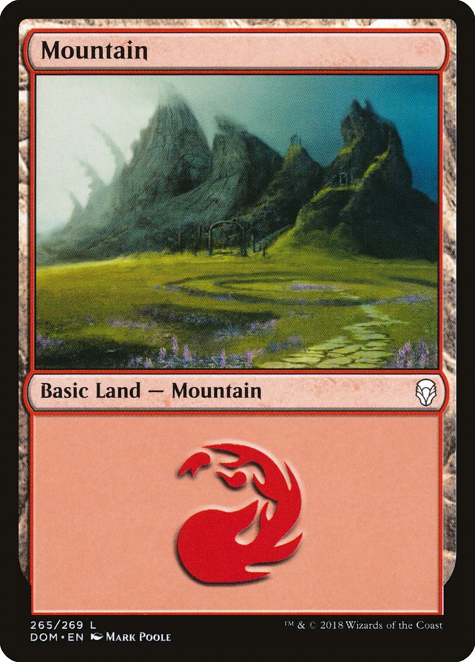 Mountain (265) [Dominaria] | Gear Gaming Fayetteville