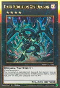 Dark Rebellion Xyz Dragon [MAGO-EN032] Gold Rare | Gear Gaming Fayetteville