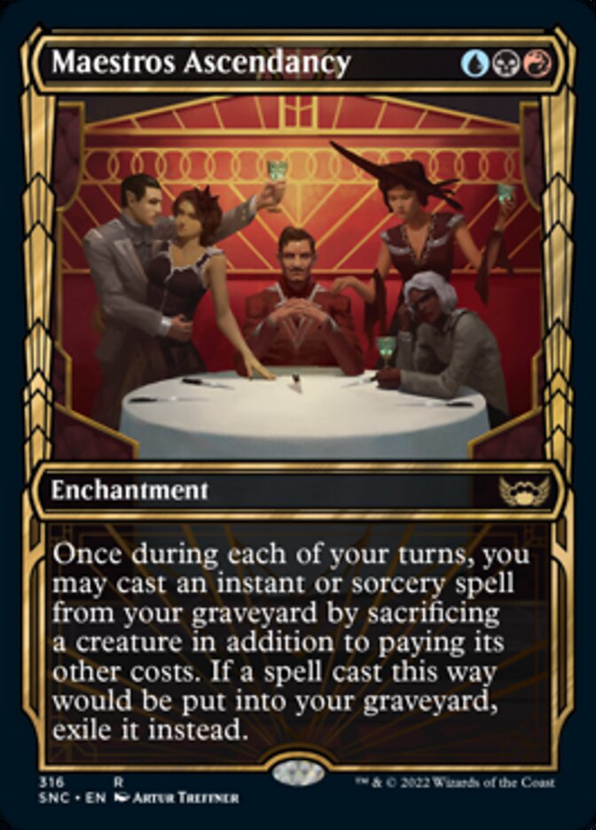 Maestros Ascendancy (Showcase Golden Age) [Streets of New Capenna] | Gear Gaming Fayetteville