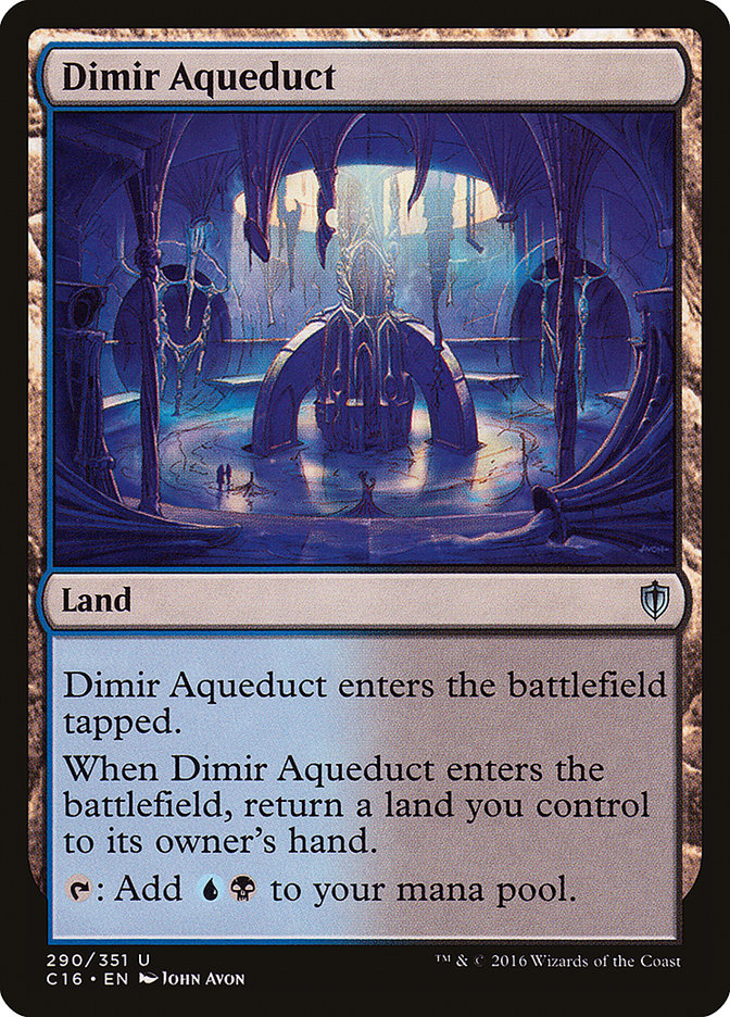 Dimir Aqueduct [Commander 2016] | Gear Gaming Fayetteville