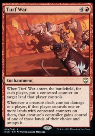 Turf War (Promo Pack) [Streets of New Capenna Commander Promos] | Gear Gaming Fayetteville
