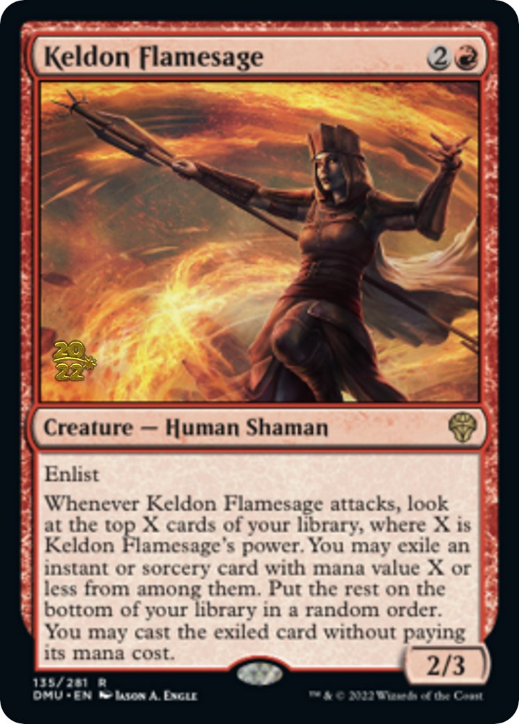 Keldon Flamesage [Dominaria United Prerelease Promos] | Gear Gaming Fayetteville