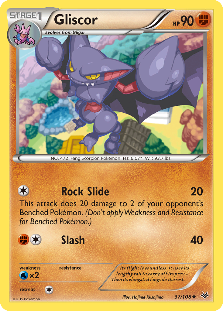 Gliscor (37/108) [XY: Roaring Skies] | Gear Gaming Fayetteville