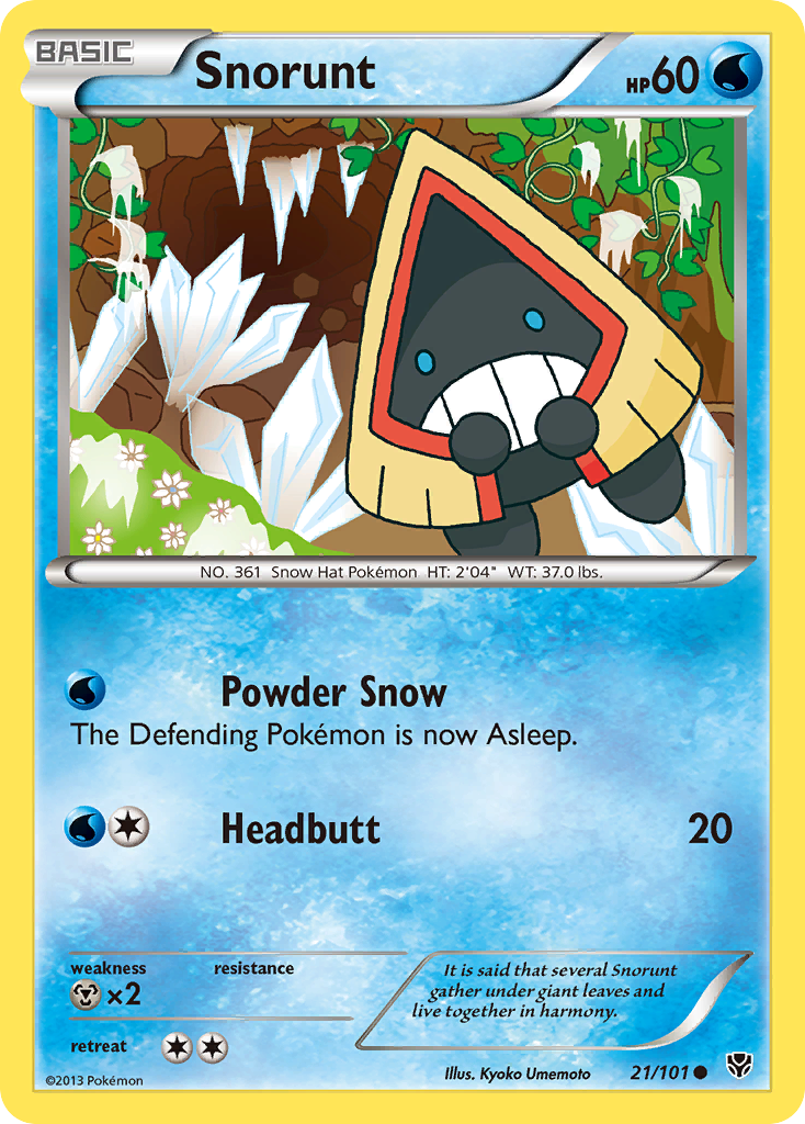 Snorunt (21/101) [Black & White: Plasma Blast] | Gear Gaming Fayetteville